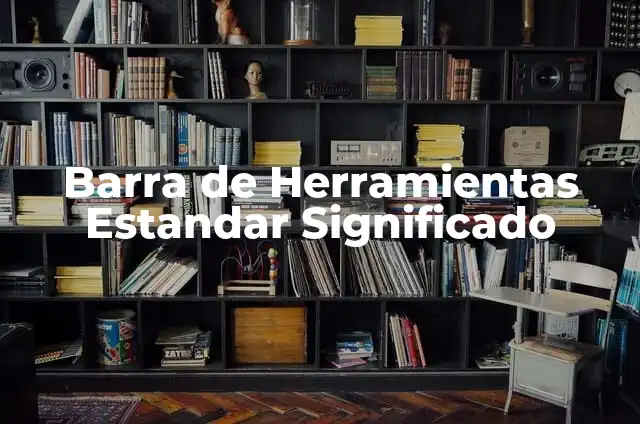 como hacer ejes de muro en una vivienda 3 Barra de Herramientas Estandar Significado