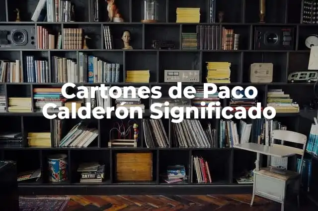 Cómo hacer cartones para monedas 5 Cartones de Paco Calderón Significado