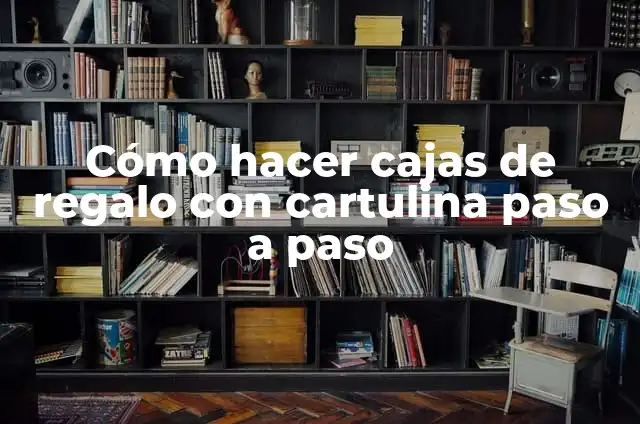 C贸mo Hacer un Gorro de Bruja de Cartulina Paso a Paso 6 C贸mo hacer cajas de regalo con cartulina paso a paso