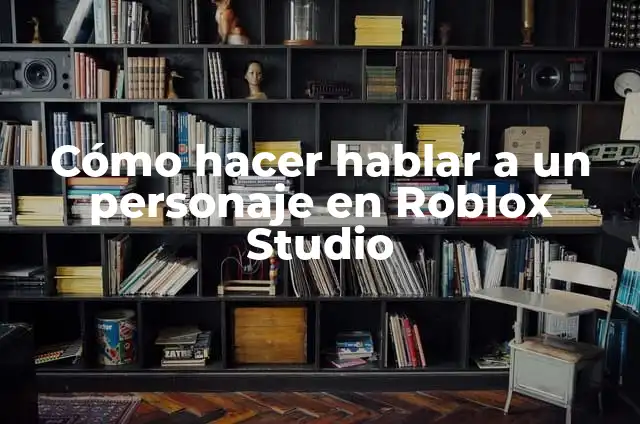 Cómo hacer phonk en FL Studio 6 Cómo hacer hablar a un personaje en Roblox Studio