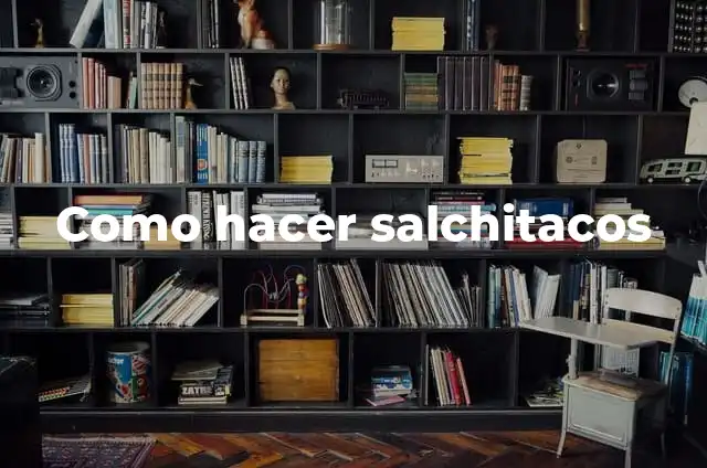 Cómo hacer bolis de capuchino 7 Como hacer salchitacos