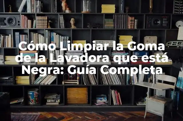 Como hacer para que llene la lavadora Samsung WA16F7L8 3 Cómo Limpiar la Goma de la Lavadora que está Negra: Guía Completa
