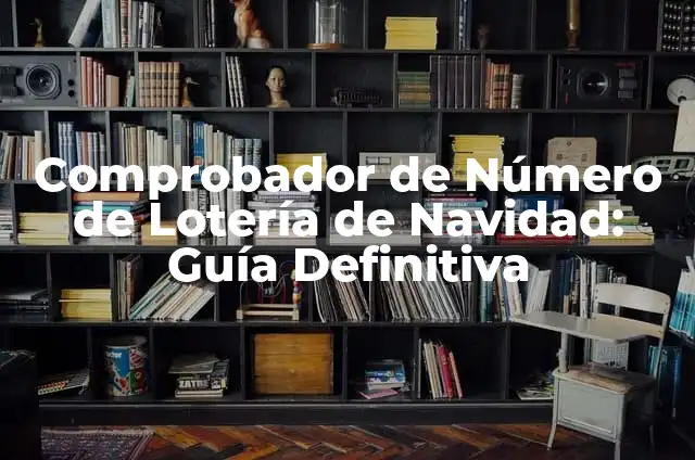 Comprobador del Extra de Navidad de la ONCE: Guía Completa para Saber si has Ganado 7 Comprobador de Número de Lotería de Navidad: Guía Definitiva