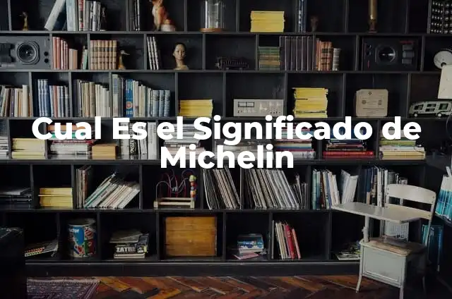 Restaurantes con Estrellas Michelin en España: Guía Completa 4 Cual Es el Significado de Michelin