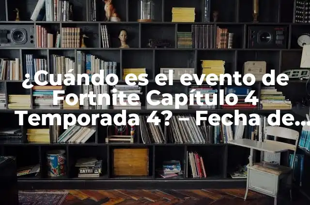 Cuánto gana Taylor Swift al año: la verdadera cifra 5 ¿Cuándo es el evento de Fortnite Capítulo 4 Temporada 4? – Fecha de lanzamiento y detalles