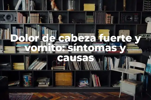 ¿Qué pasa cuando hay una falta de sal en el cuerpo? 4 Dolor de cabeza fuerte y vomito: síntomas y causas