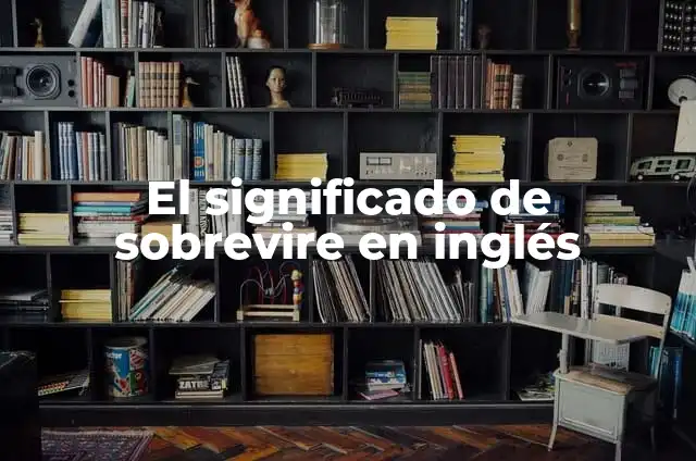 Cómo hacer pulseras con mostacillas paso a paso 8 El significado de sobrevire en inglés