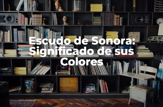 Como hacer el símbolo de número con guión abajo 3 Escudo de Sonora: Significado de sus Colores