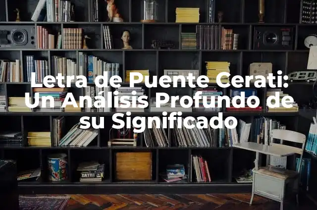 Cómo hacer un puente a un coche en Project Zomboid 3 Letra de Puente Cerati: Un Análisis Profundo de su Significado