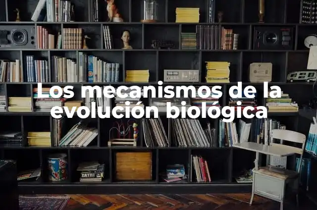 Mecanismos de Significado y Control: Entendiendo su Función en la Sociedad 8 Los mecanismos de la evolución biológica