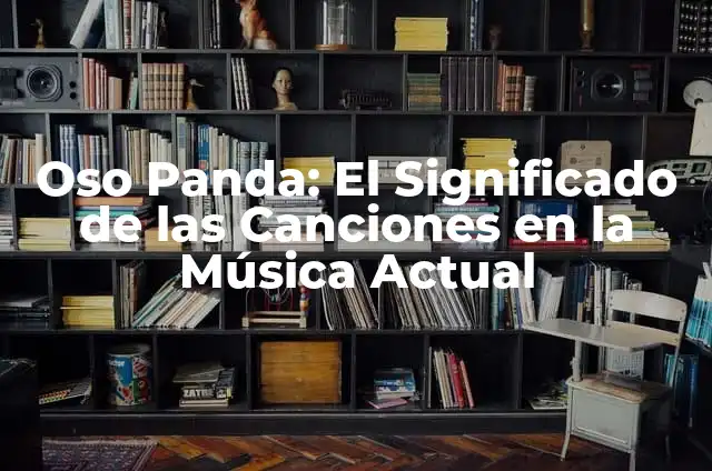 ¿Dónde ver One Punch Man en España? 6 Oso Panda: El Significado de las Canciones en la Música Actual