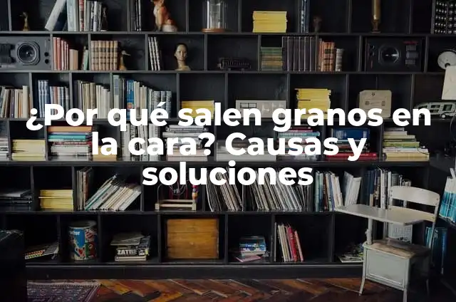 ¿Por qué me salen granos en la nariz? - Causas y soluciones 7 ¿Por qué salen granos en la cara? Causas y soluciones