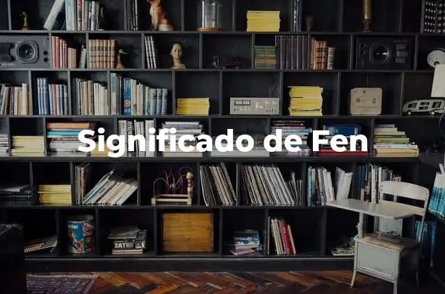 Significado de sus 5 Significado de Fen