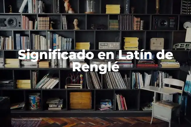 Cómo hacer un vestido enterizo fácil y rápido 6 Significado en Latín de Renglé