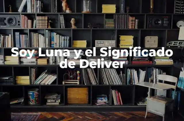 Cómo hacer leche de soya texturizada 6 Soy Luna y el Significado de Deliver