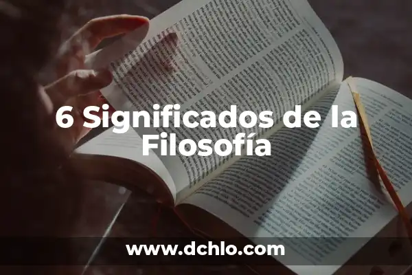 Cómo hacer un castillo medieval de cartón: Guía práctica para niños y adultos 4 6 Significados de la Filosofía