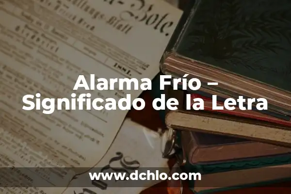 Significado de un reloj morado 5 Alarma Frío – Significado de la Letra