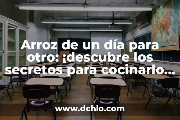 ¿Por qué tengo un testículo más grande que el otro? 3 Arroz de un día para otro: ¡descubre los secretos para cocinarlo a la perfección!