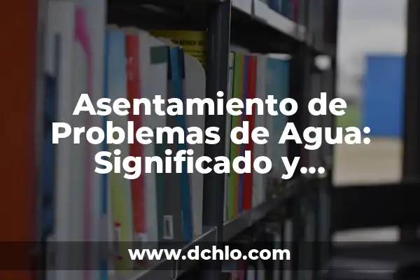 Significado del Unicornio de Moda 8 Asentamiento de Problemas de Agua: Significado y Perspectivas