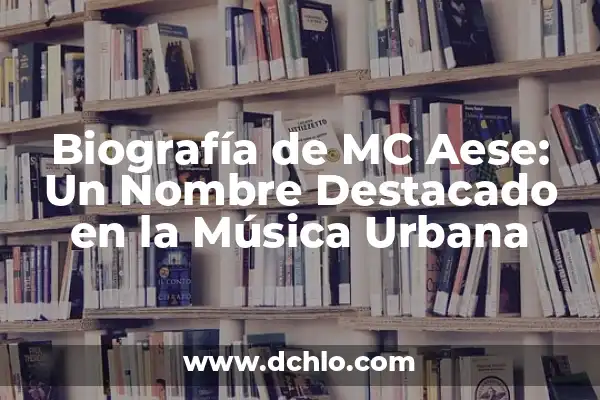 Migos: El Significado detrás de su Nombre y su Impacto en la Música Urbana 8 Biografía de MC Aese: Un Nombre Destacado en la Música Urbana