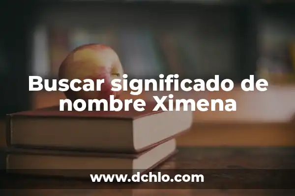 El Significado del Nombre Mercedes 7 Buscar significado de nombre Ximena