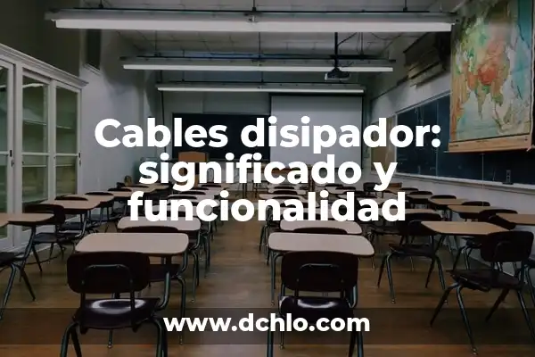 Golpe de calor - Concepto y significado 3 Cables disipador: significado y funcionalidad