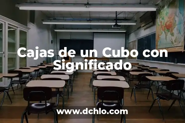 ¿Qué es una Arista de un Cubo? - Definición y Propiedades 3 Cajas de un Cubo con Significado