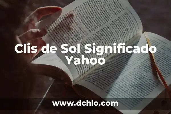 Como hacer bronceador casero para tomar sol 4 Clis de Sol Significado Yahoo