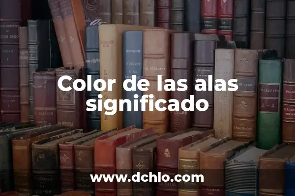 Tatuajes de Cruz con Alas Significado 6 Color de las alas significado