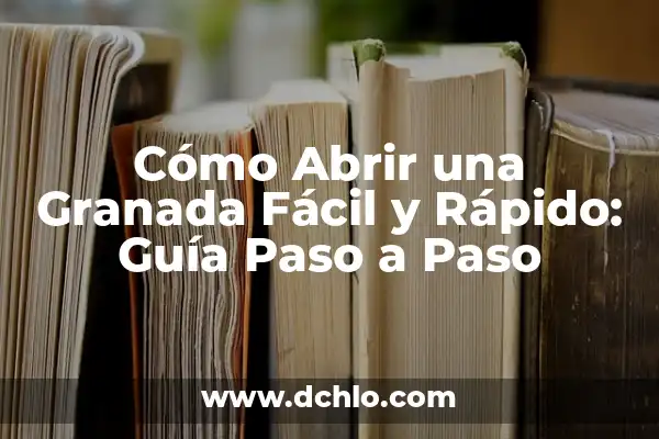 Cómo Abrir un Correo en Gmail - Guía Paso a Paso 4 Cómo Abrir una Granada Fácil y Rápido: Guía Paso a Paso