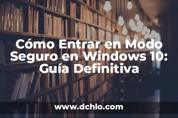 ¿Por qué No Puedo Entrar en Instagram?: Solucionar Problemas de Acceso 8 Cómo Entrar en Modo Seguro en Windows 10: Guía Definitiva