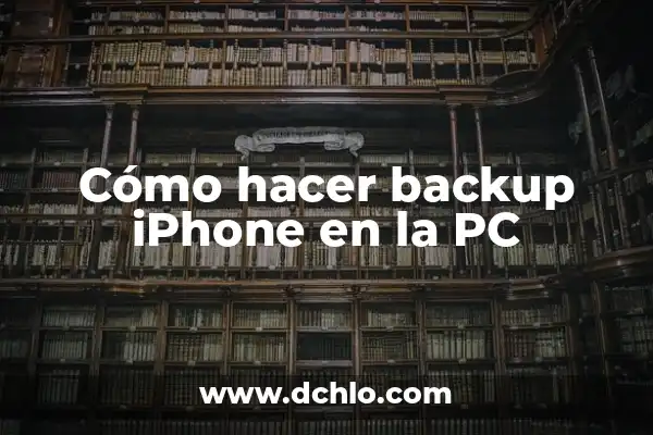 ¿Qué hacer si mi iPhone se calienta? 7 Cómo hacer backup iPhone en la PC