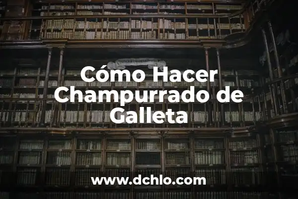 Como hacer cubitos de galleta 3 Cómo Hacer Champurrado de Galleta