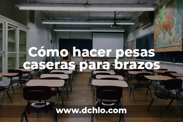Significado Emocional de Brazos Gordos 3 Cómo hacer pesas caseras para brazos