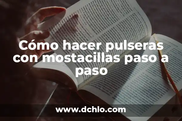 Cómo hacer cajitas de acetato paso a paso 4 Cómo hacer pulseras con mostacillas paso a paso