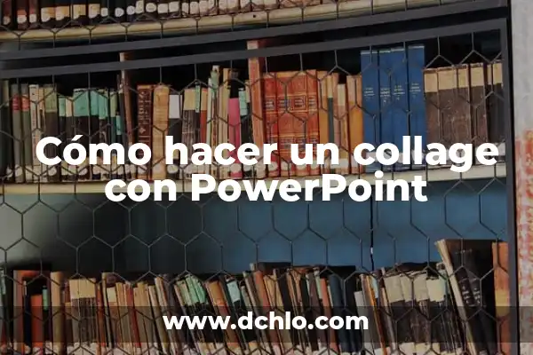 Cómo hacer un collage de medios de transporte 8 Cómo hacer un collage con PowerPoint