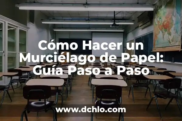 Cómo hacer un cono de papel paso a paso: Guía práctica y detallada 4 Cómo Hacer un Murciélago de Papel: Guía Paso a Paso