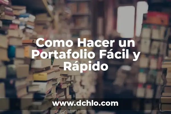 Cómo tomar capturas de pantalla en PC rápido y fácil 4 Como Hacer un Portafolio Fácil y Rápido