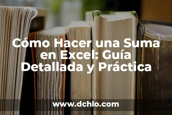 Cómo hacer una media luna de madera 7 Cómo Hacer una Suma en Excel: Guía Detallada y Práctica
