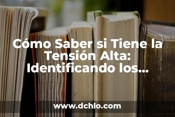 ¿Con qué se cura el dengue? - Tratamientos y Remedio Naturales 5 Cómo Saber si Tiene la Tensión Alta: Identificando los Síntomas y Factores de Riesgo