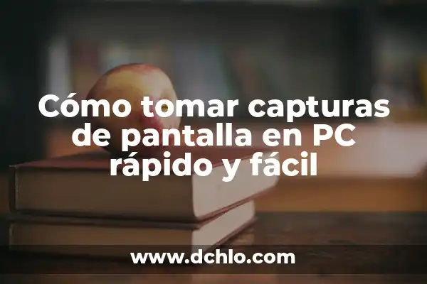 Como Hacer un Portafolio Fácil y Rápido 5 Cómo tomar capturas de pantalla en PC rápido y fácil