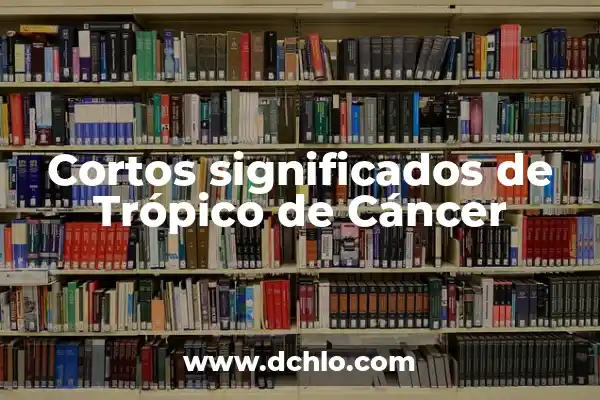 Tatuajes Zodiaco Cáncer y su Importancia Cultural 5 Cortos significados de Trópico de Cáncer
