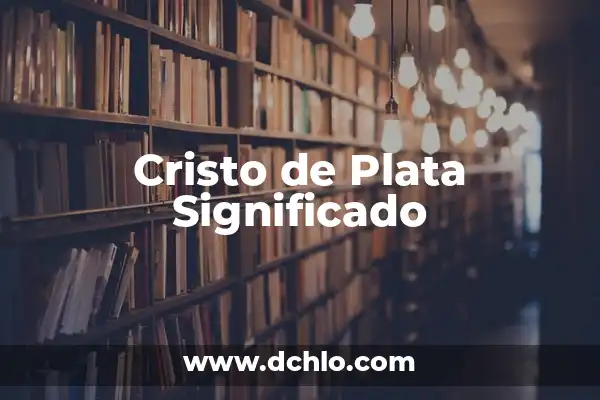 Cómo hacer el color gris plata 4 Cristo de Plata Significado
