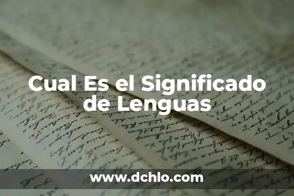 Significado de las Lenguas de Fuego 3 Cual Es el Significado de Lenguas
