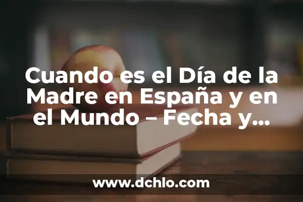 ¿Cuándo es el Día del Hombre en España? - Fecha y Orígenes 7 Cuando es el Día de la Madre en España y en el Mundo – Fecha y Orígenes