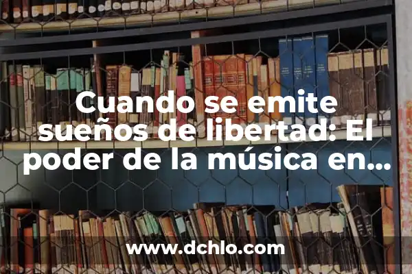 Cuando Emite la Isla de las Tentaciones 7: Fecha de Estreno y Detalles 8 Cuando se emite sueños de libertad: El poder de la música en la lucha por la justicia social