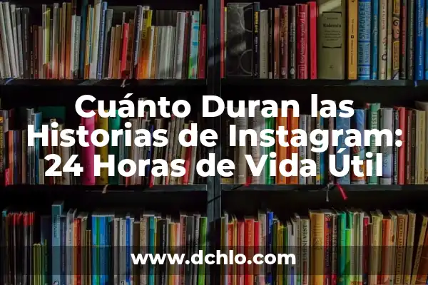 Cuánto Duran las Notas de Instagram - ¿Qué Debes Saber? 3 Cuánto Duran las Historias de Instagram: 24 Horas de Vida Útil