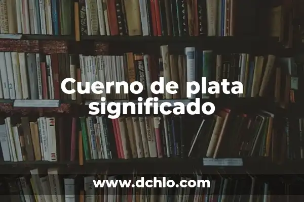 Cómo hacer el color gris plata 5 Cuerno de plata significado