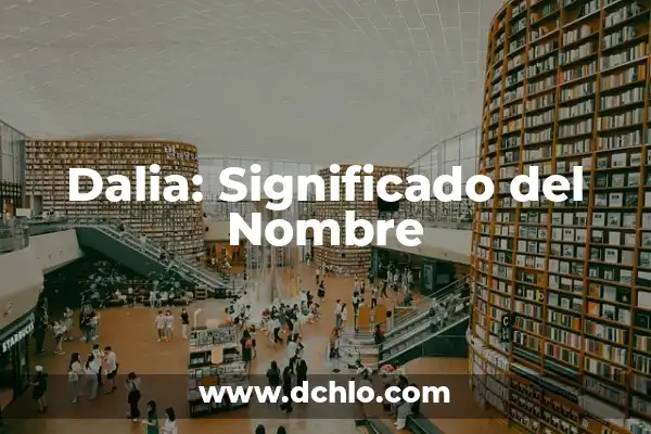 El Significado del Nombre Mercedes 3 Dalia: Significado del Nombre
