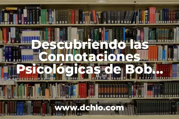 Cómo Hacer un Bob Corto 3 Descubriendo las Connotaciones Psicológicas de Bob Esponja